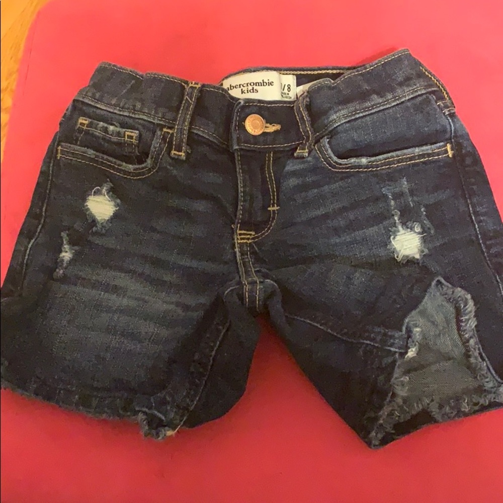 Abercrombie denim jean shorts